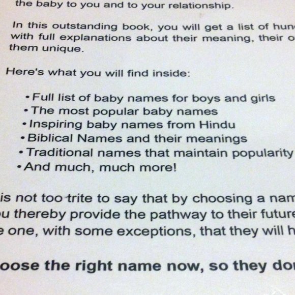 3 for $10 book sale! Mother to Be, The Baby Name Wizard - Picture 4 of 9